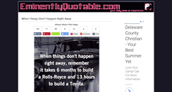 Desktop Screenshot of eminentlyquotable.com